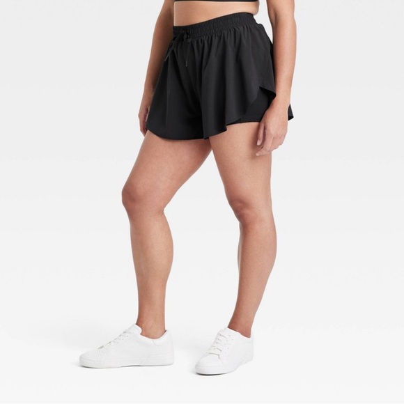 All in Motion High Rise Flutter Shorts - Picture 3 of 8